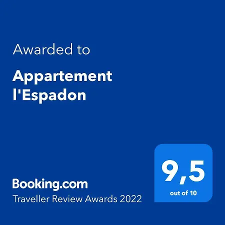 Appartement L'espadon *